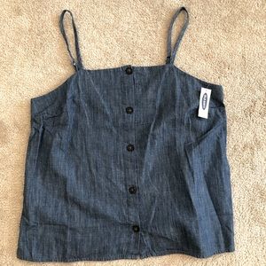 NWT Old navy denim tank top